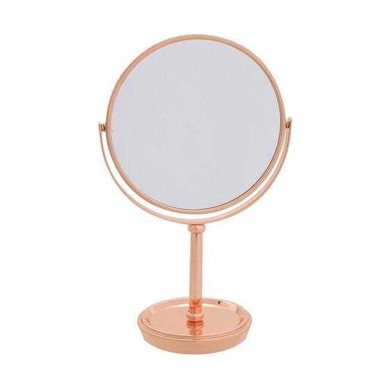 Espelho Aumento Dupla Face Glossy 1X/3X 17 cm – Home Style