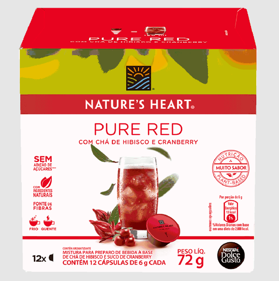 Cápsulas Nature’s Heart Pure Red Dolce Gusto
