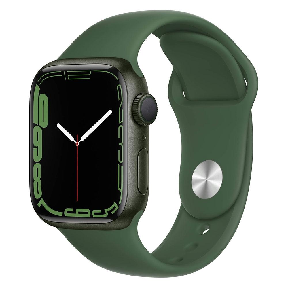 Apple Watch Series 7 41MM GPS Case Alumínio Verde e Sport Band Verde – MKN03LL/A