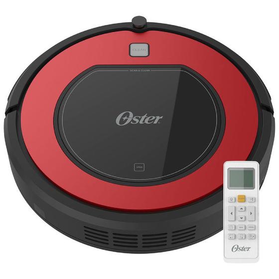 Aspirador Robô Oster Keep Clean OASP303 20W Vermelho – Bateria