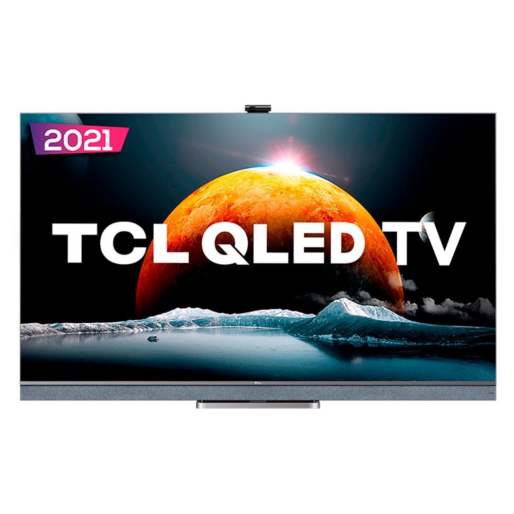 Smart TV QLED TCL Android TV 65 C825 UHD 4K, 4 HDMI, 2 USB, Bluetooth, Wifi, Alexa e Google Assistente, IA, Chumbo – 65C825