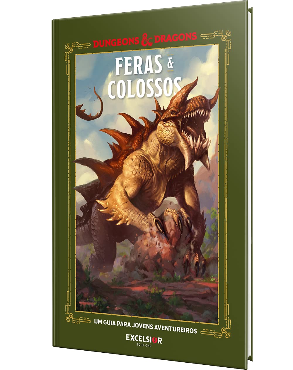 Livro – Dungeons & Dragons – Feras & Colossos Capa dura – 25 agosto 2021