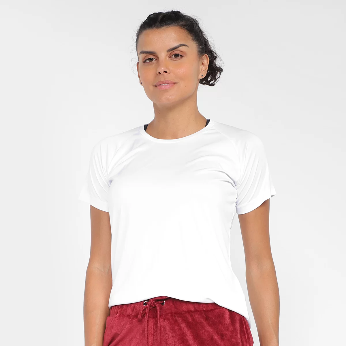 Camiseta Gonew Dry Touch Workout Feminina – Branco
