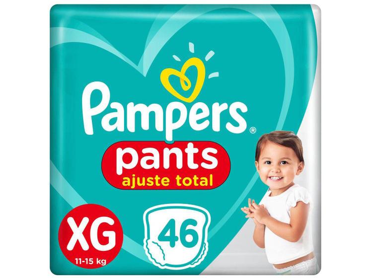 Fralda Pampers Pants Ajuste Total XG 46 unidades
