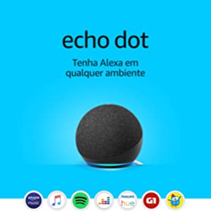 Echo Dot (4ª Geração): Smart Speaker com Alexa | Música informação e Casa Inteligente