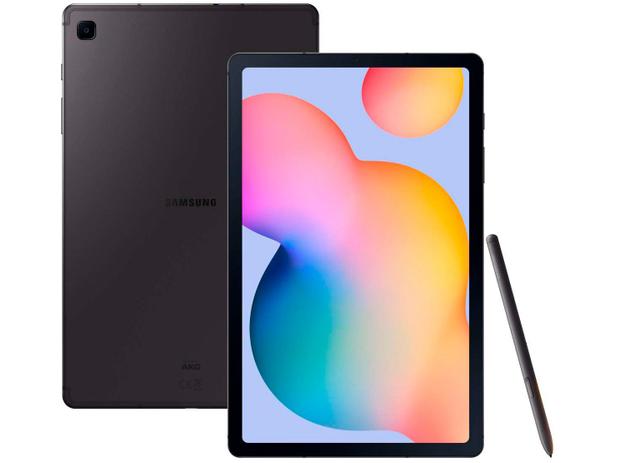Tablet Samsung Galaxy Tab S6 Lite com Caneta – Android 12 4G 10,4” Wi-Fi 128GB Octa-Core 5MP