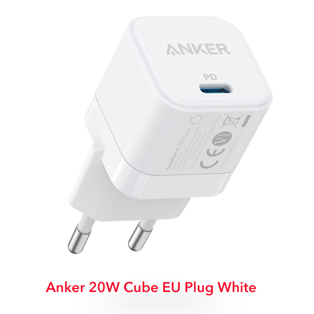 Carregador USB-C Anker 20W – Internacional
