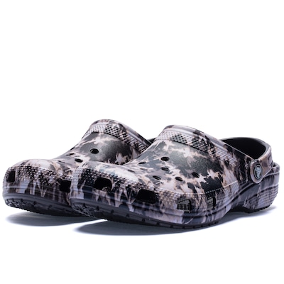 Sandália Crocs Classic Bleach Dye Clog – Masculino