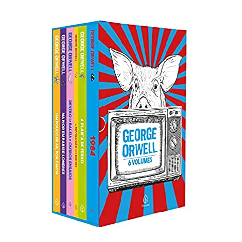 Box de Livros Box George Orwell Capa comum – Versão integral, 12 outubro 2021