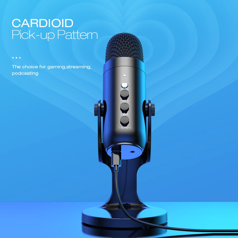 Microfone Condensador Zealsound Profissional K66