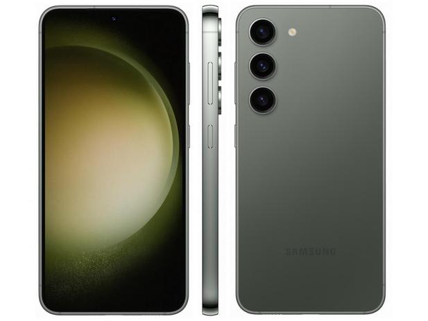 Smartphone Samsung Galaxy S23+ 512GB Verde 5G 8GB RAM 6,6” Câm. Tripla + Selfie 12MP