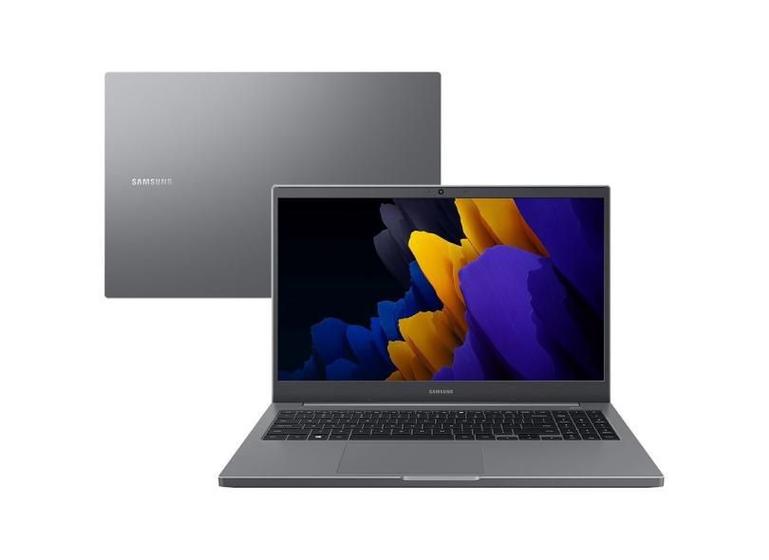 Notebook Samsung Core i5-1135G7 8GB 256GB SSD Tela Full HD 15.6” Windows 11 Book NP550XDA-KH2BR