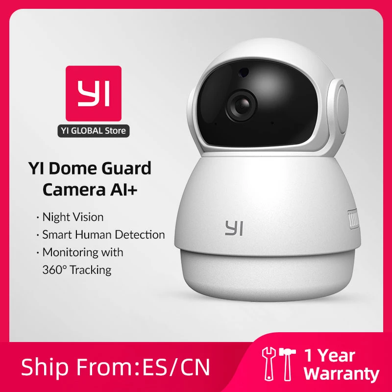 Câmera de Segurança YI Dome Guard 1080P FHD