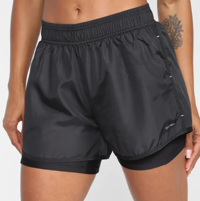 Shorts Gonew Think Feminino – Preto