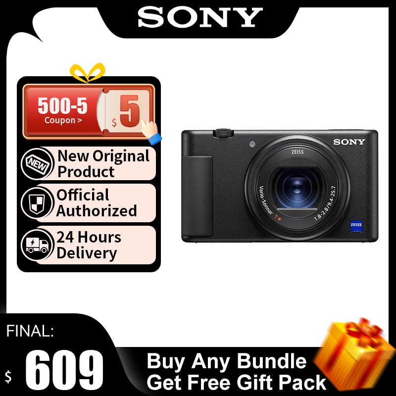 Câmera Digital Portátil 4K ZV-1 – Sony