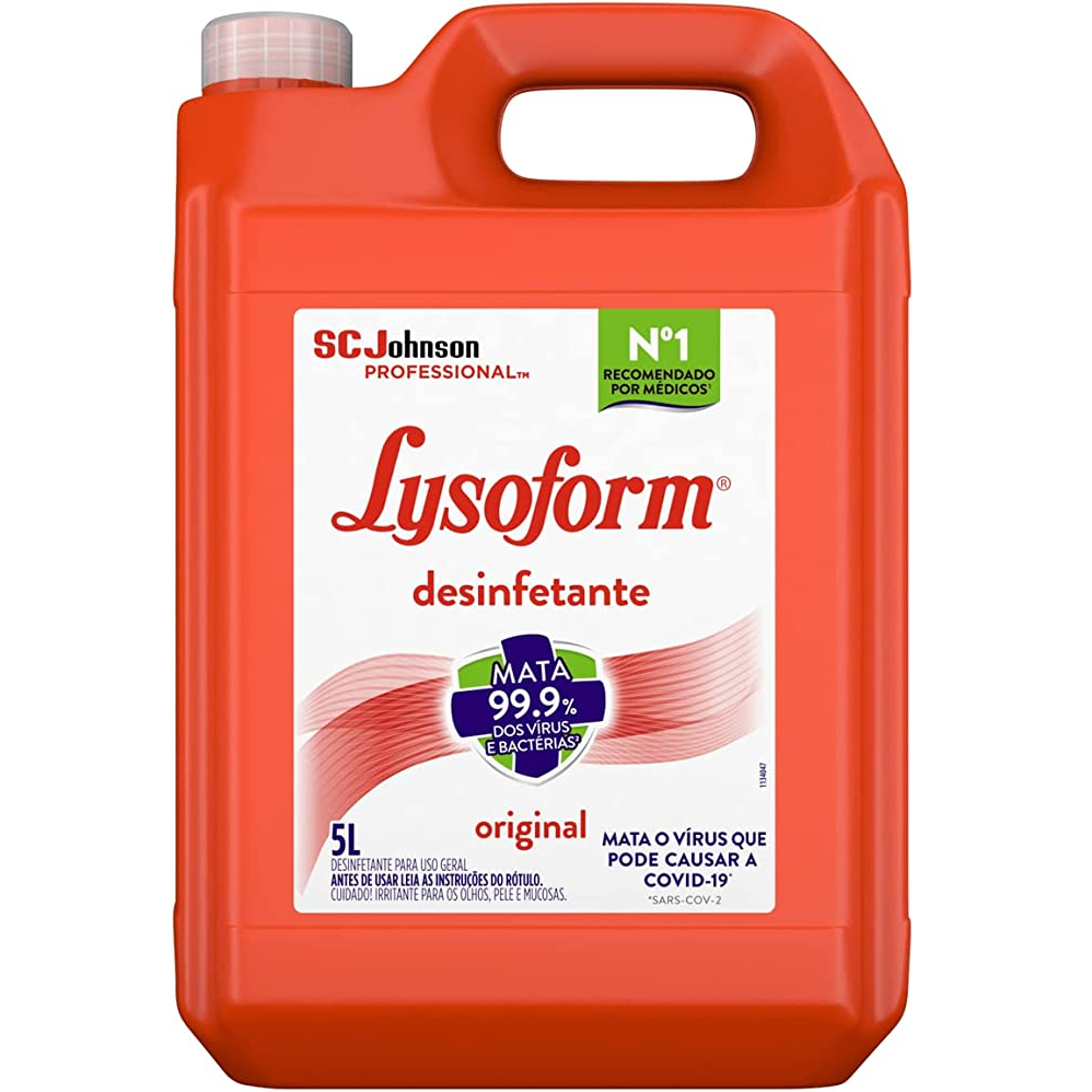 Desinfetante Bruto Lysoform 5 Litros