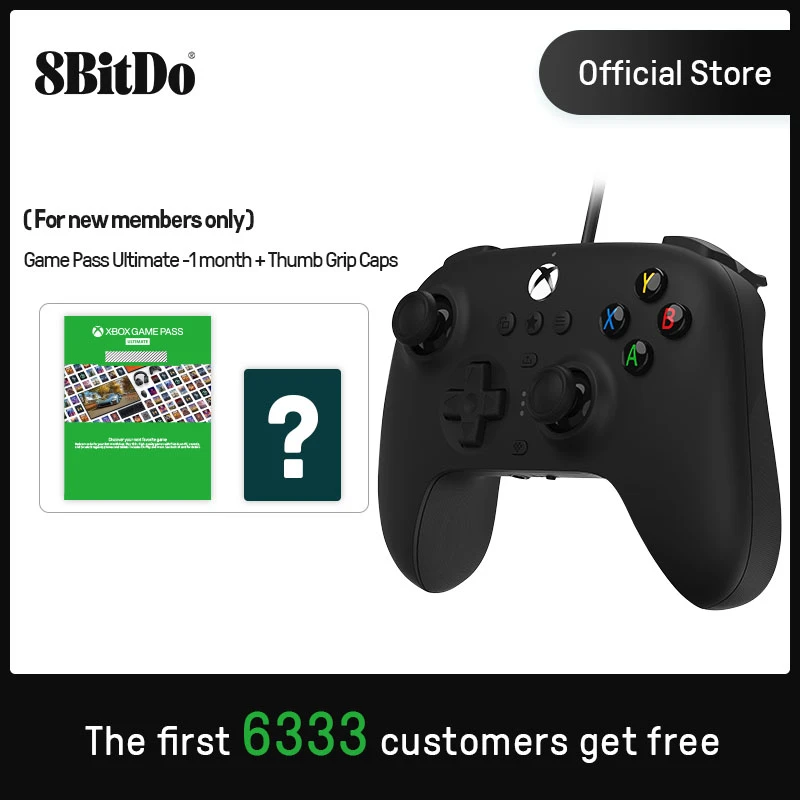 Controle 8bitdo Versão Xbox Com Fio
