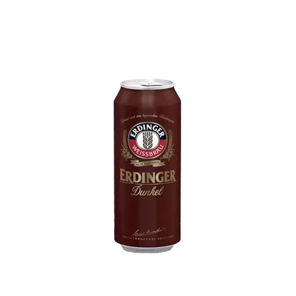 Cerveja Erdinger Dunkel – lata de 500 ml Erdinger 500Ml