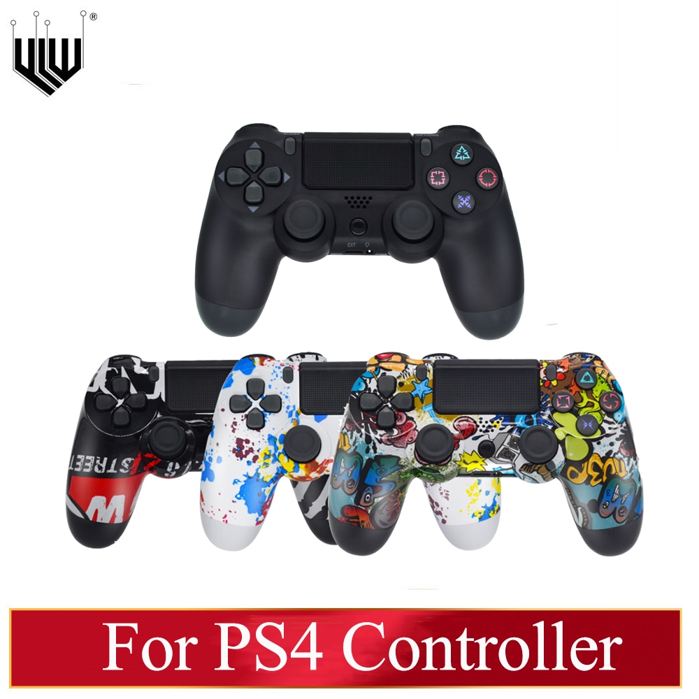 Controle Joystick PS4/PS3 Branco Sem fio 6-Axis console