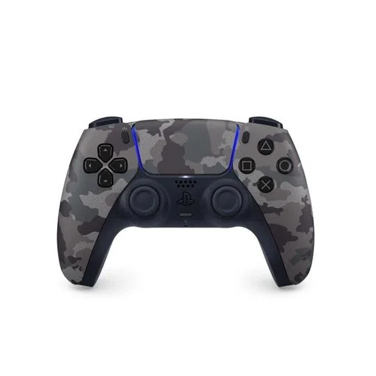 Controle para PS5 sem Fio DualSense Sony – Gray Camouflage