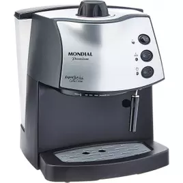 Máquina de Café Mondial, Espresso Coffee Cream Premium, 110V, Preto, 800W – C-08