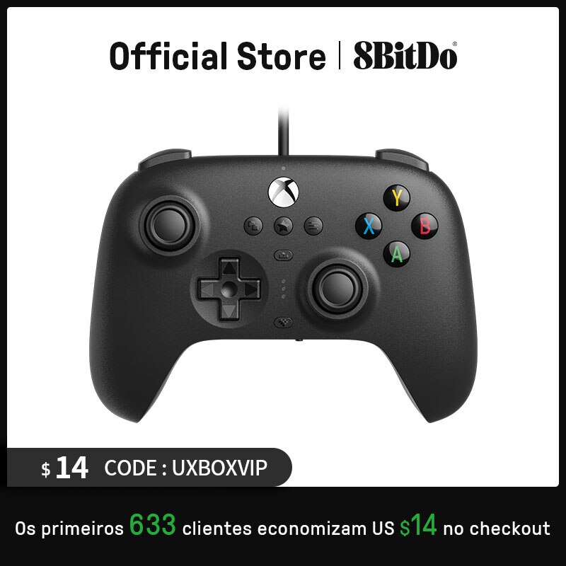 Controle 8BitDo Ultimate para Xbox com fio