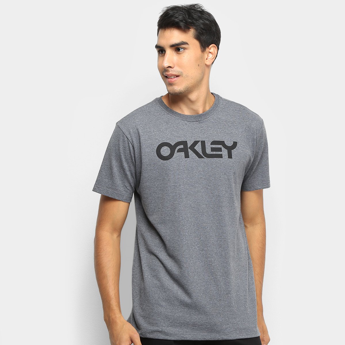 Camiseta Oakley Mark II SS Masculina – Cinza