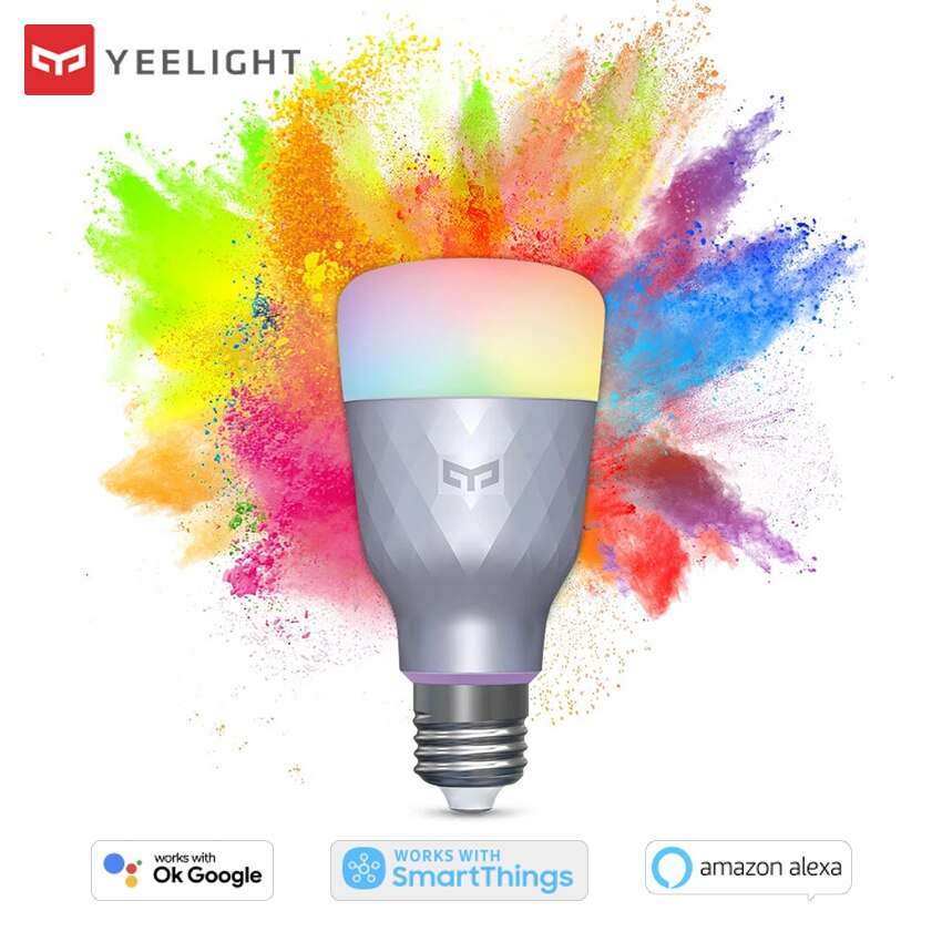 Lâmpada LED Inteligente RGB 8.5W Yeelight 1S