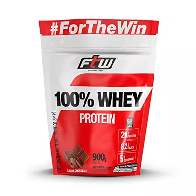 Fitoway FTW 100% WHEY REFIL 900g – SABOR CHOCOLATE, Multicolorido.