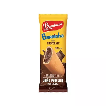 Barrinha Chocolate Bauducco 25g