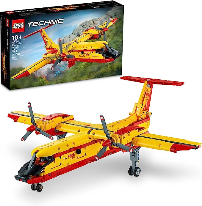 LEGO® Technic Avião de Combate ao Fogo 42152; Conjunto de Construção (1.134 Peças)