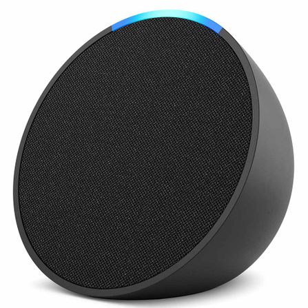 Smart Speaker Bluetooth Amazon Echo Pop com Alexa Preto – ECHOPOP