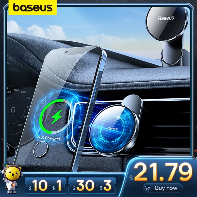 Suporte Automotivo Magnético de iPhone – Baseus