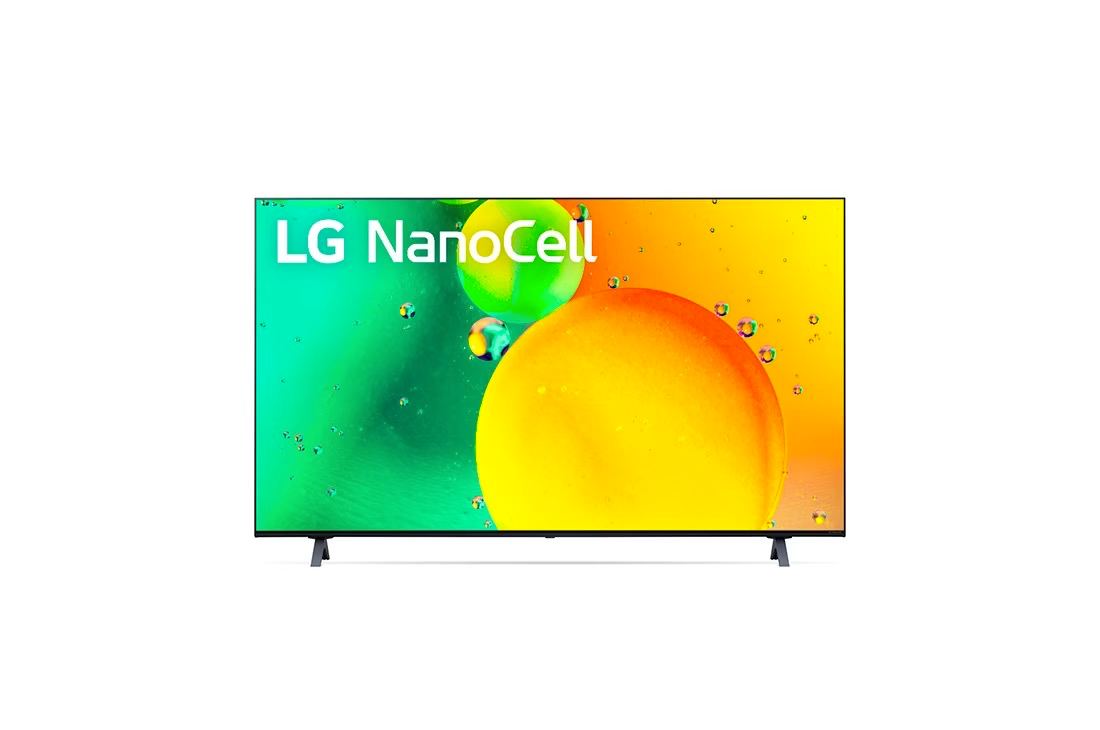 2022 Smart TV LG 55” 4K NanoCell 55NANO75 Inteligência Artificial AI ThinQ Smart Magic Google Alexa