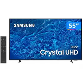 Smart TV LED 55″ 4K UHD Samsung UN55BU8000 – Alexa built-in