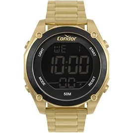 Relógio Condor Masculino Digital Dourado – COBJ3463AQ/7D