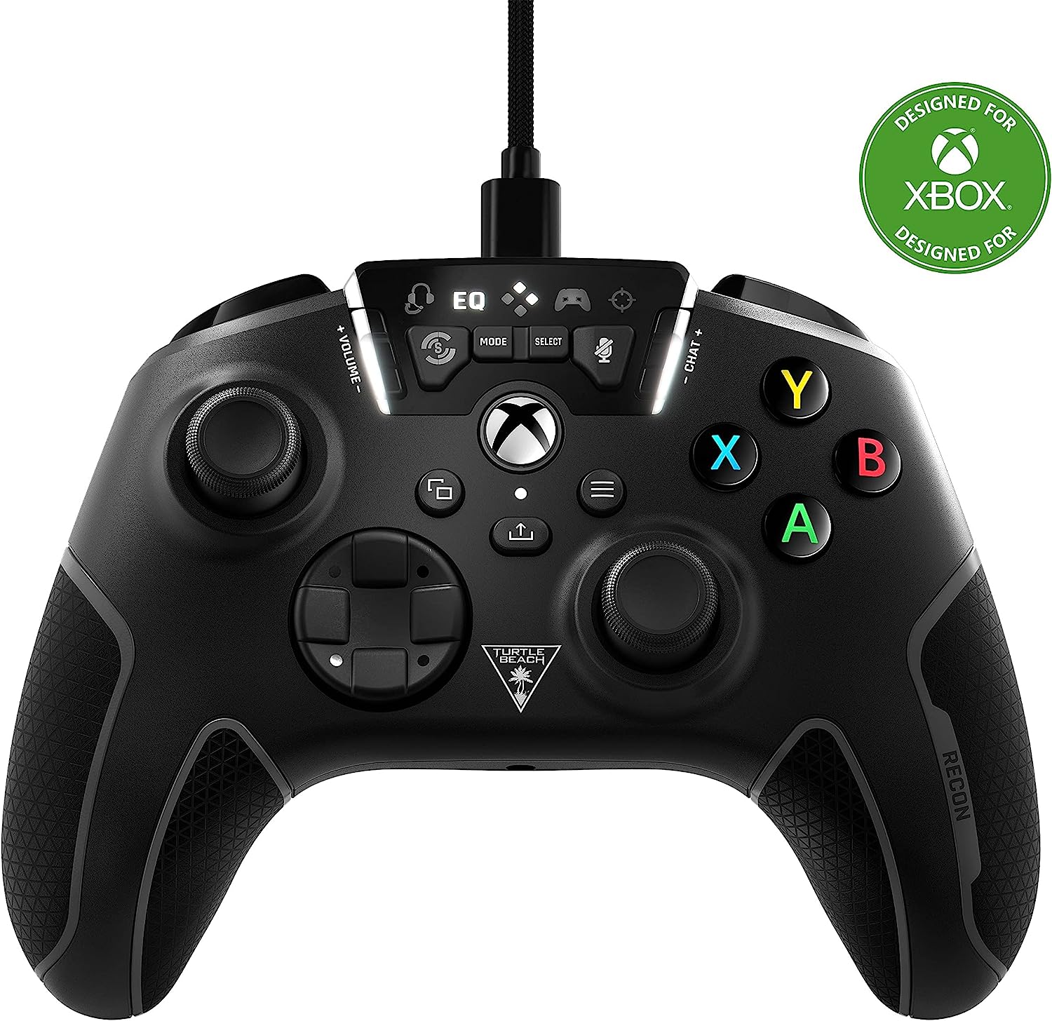 Turtle Beach Recon Wired Game Controller with Enhanced Audio Features – Black – Xbox Series X