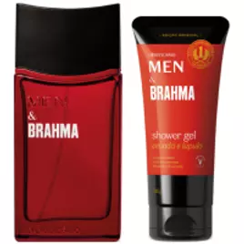 Combo Presente Dia dos Pais Men E Brahma: Desodorante Colônia 100ml + Shower Gel 205g