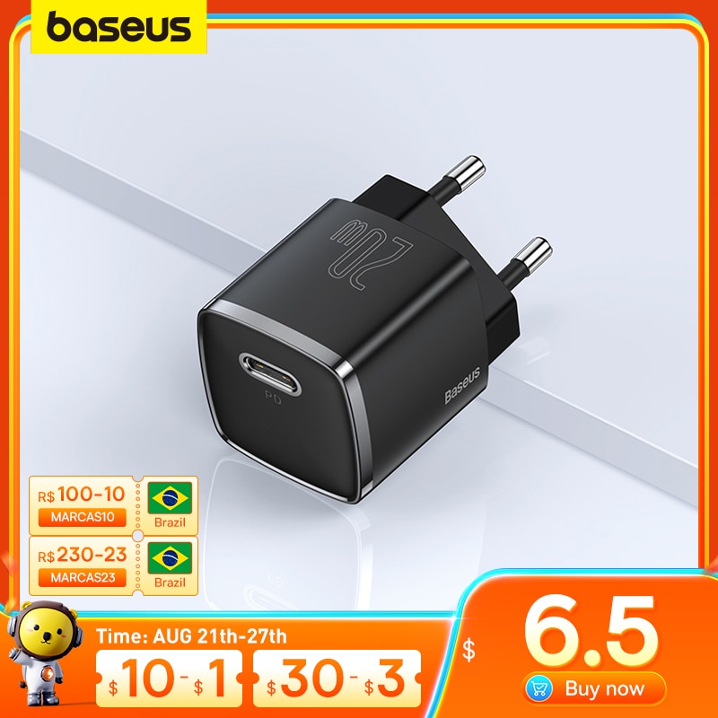 Carregador Baseus Super SI 20w USB-C