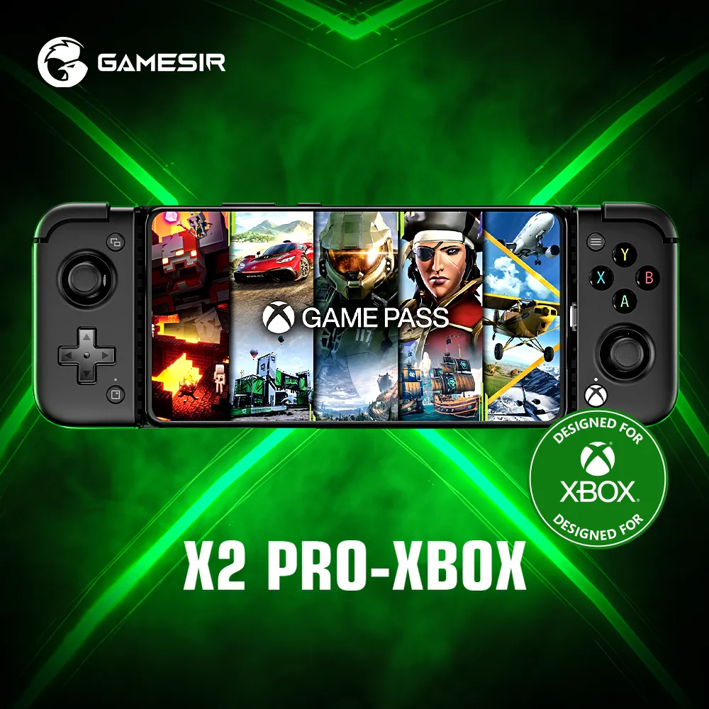 Controle Gamesir X2 Pro – Layout Xbox, compatível com Smartphone + 1 mês de Game Pass