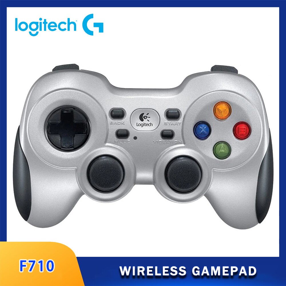 Controle Logitech F710 Gamepad Sem fio, 2.4 GHz