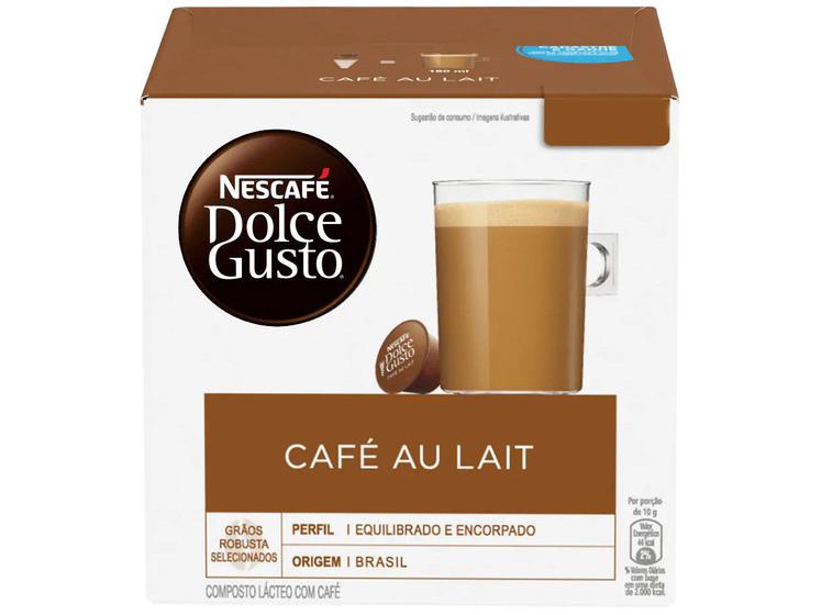 Cápsula Nescafé Dolce Gusto Café Au Lait – 10 Unidades
