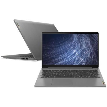 Notebook Lenovo IdeaPad 3i i7-1165G7 8GB 256GB SSD Placa de Vídeo Intel Iris® Xe Linux 15.6″