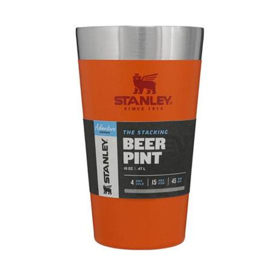 Copo térmico de Cerveja Chopp Stanley bebida Geladas e Quentes 473ml – Laranja