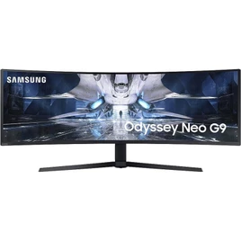 Samsung Odyssey Neo G9 49″ – Monitor Gamer Curvo Mini LED, DQHD, 240Hz, 1ms, tela super ultrawide, HDMI, Display Port, USB, G-sync, Freesync Premium Pro, com ajuste de altura, Preto