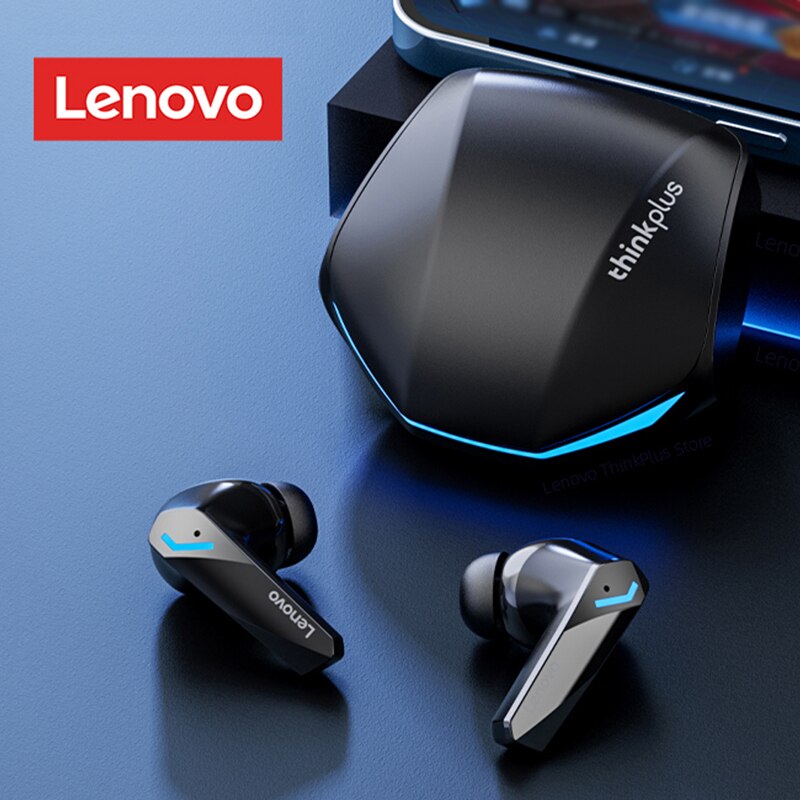 Fones De Ouvido Lenovo-GM2 Pro Sem Fio In-Ear Bluetooth 5.3