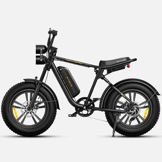 Bicicleta Elétrica 750w Engwe M20 Ultra Autonomia e Desempenho – Preto