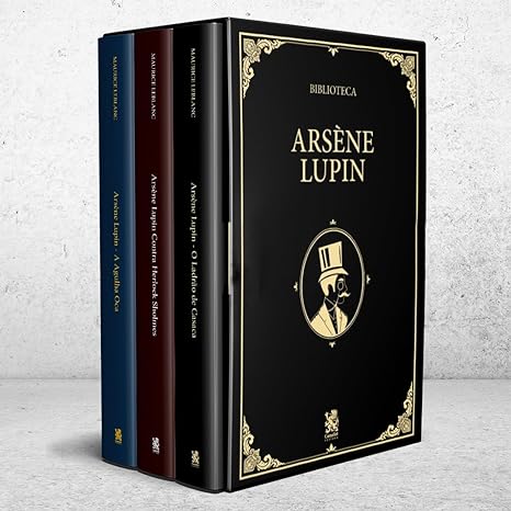 Biblioteca Arsène Lupin – Box com 3 Livros Capa comum – 15 dezembro 2023
