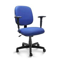 Cadeira Executiva Ergonômica-1910 backsysten Nr17 da ABNT com regulagem de Braço – (J.serrano cor: azul)