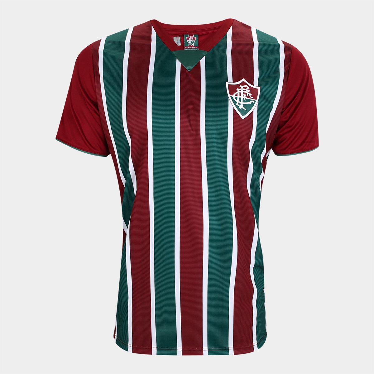 Camiseta Fluminense Braziline Masculina – Vinho+Verde